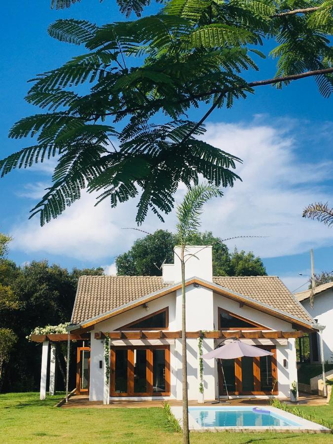 Casa De Campo Com Piscina Jaguariaíva Exterior foto